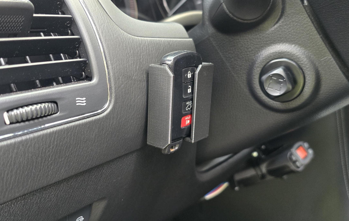 Toyota Key Fob Holder Dash Mount | Smart Key Organizer for Camry, Corolla, RAV4, Highlander, Tacoma, 4Runner